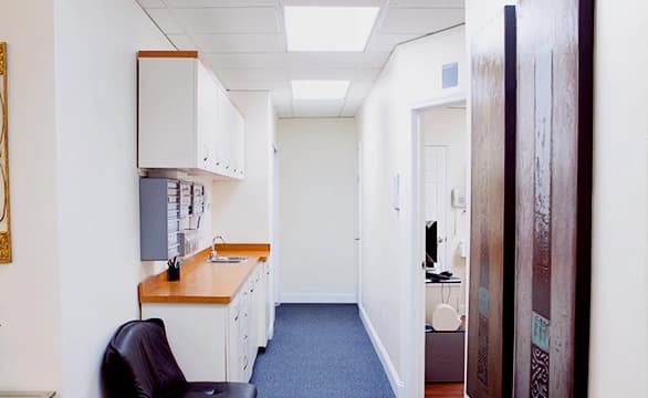 Comfortable waiting area